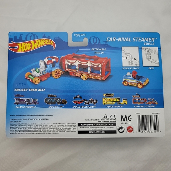 Hot Wheels 50th Anniversary Car-Nival Steamer - Picture 2 of 2